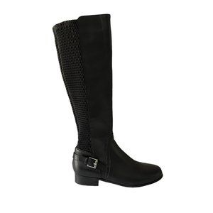 🆕 Isaac Mizrahi Leather Stretch Riding Boots